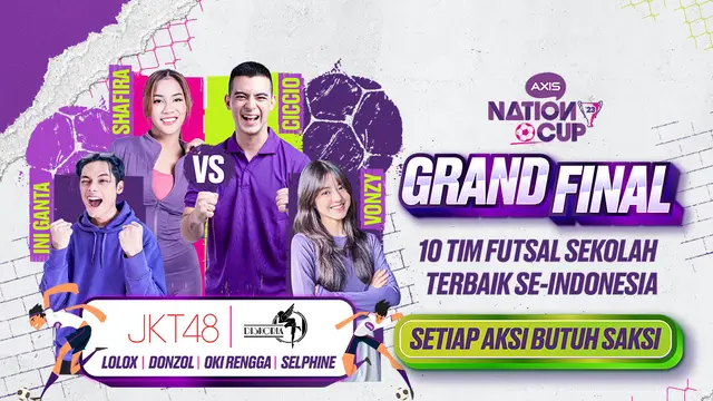 SMAN 8 Makassar Juara AXIS Nation Cup Futsal 2023 yang Tayang di Vidio