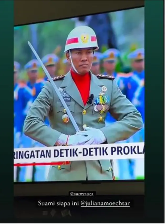 6 Potret Juliana Moechtar Temani Suami Bertugas Jadi Komandan Upacara HUT RI di IKN