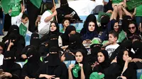 Reformasi, Arab Saudi Perbolehkan Perempuan Masuk Stadion (AFP)