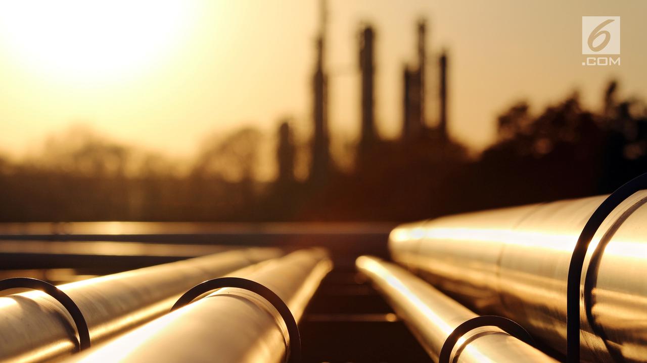 Ilustrasi tambang migas