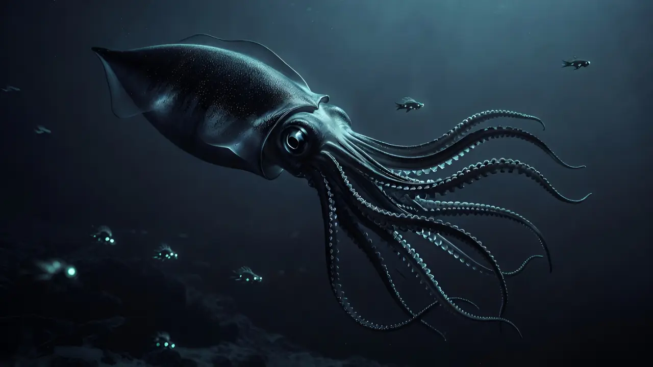 Giant Squid Detected in Western Australian Waters After 25 Years Using eDNA Technology