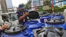 “Kami akan fokus di wilayah terdampak kekeringan, seperti wilayah Jawa, Bali, Nusa Tenggara, Sumatera, dan Kalimantan. Dengan dua fokus untuk membantu kekeringan dan kebakaran hutan,” kata Jusuf Kalla. (Liputan6.com/Angga Yuniar)