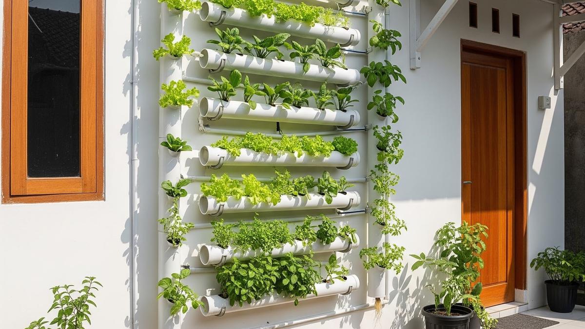 9 Ide Hidroponik Kreatif Pakai Talang Air Bekas Jadi Kebun Modern, Solusi Lahan Terbatas