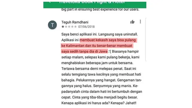 Review kocak (Sumber: Instagram/goblok.play)