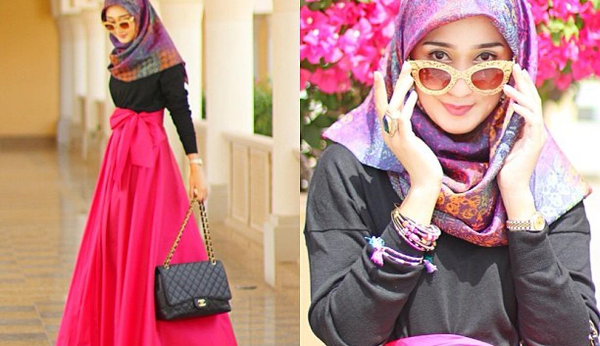 Hijab Dian Pelangi Gambar Gratis