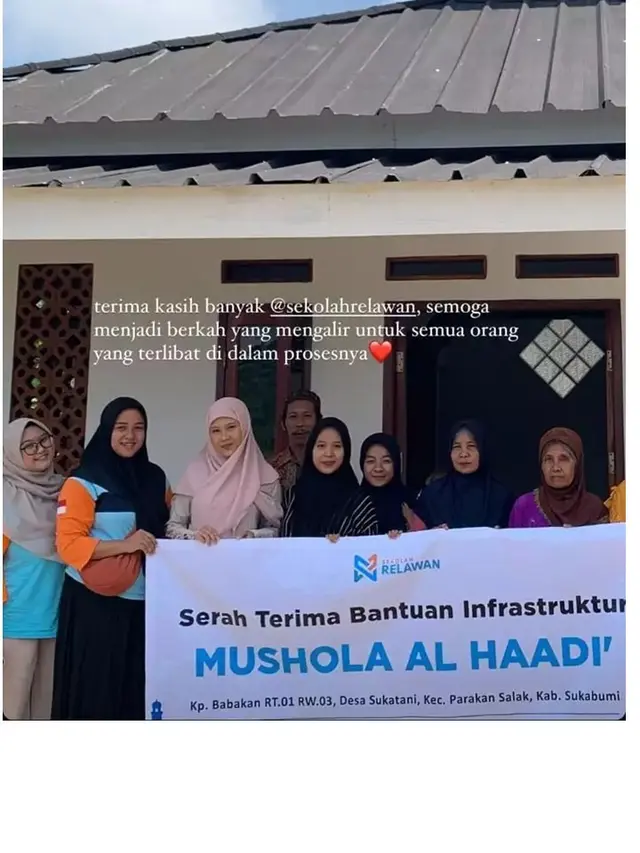 7 Momen Nadin Amizah Resmikan Musala yang Dibangunnya, Jadi Mimpi yang Terwujud