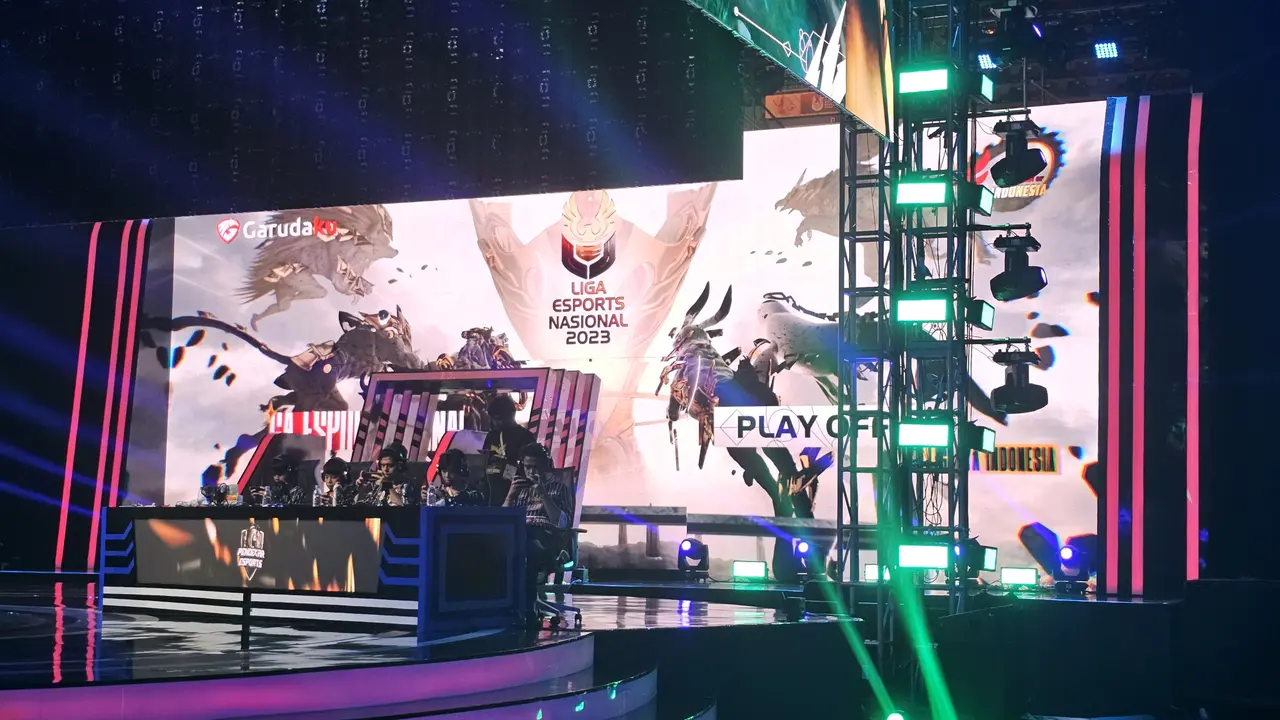 Keseruan Liga 1 Esports Nasional 2023