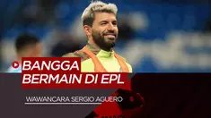 Berita Video wawancara Sergio Aguero dengan Thierry Henry, Aguero merasa bangga bisa bermain di Premier League