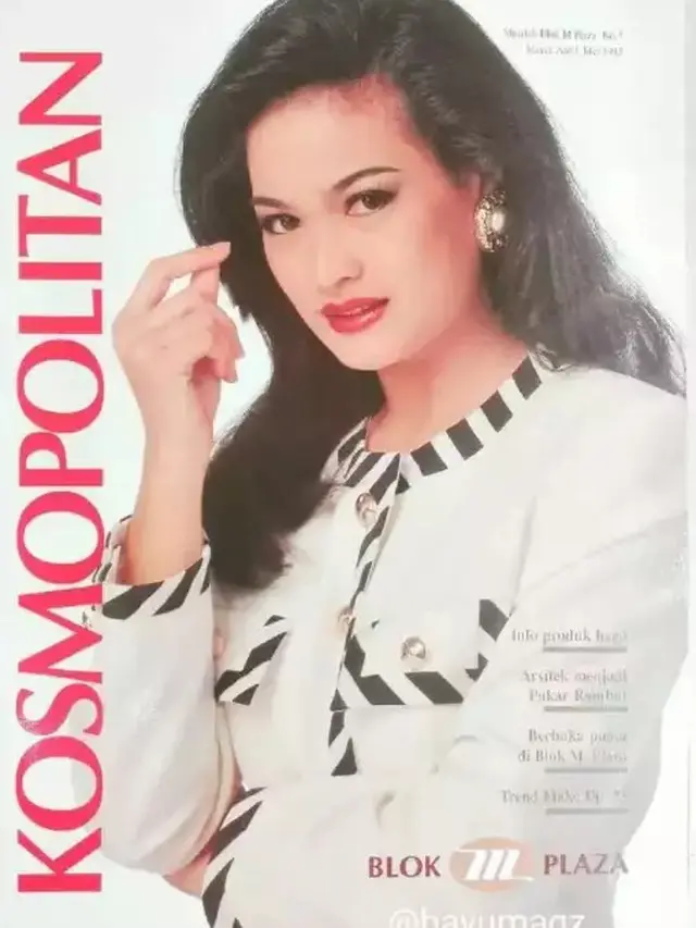 8 Potret Lawas Donna Harun saat Aktif sebagai Model, Disebut Awet Muda