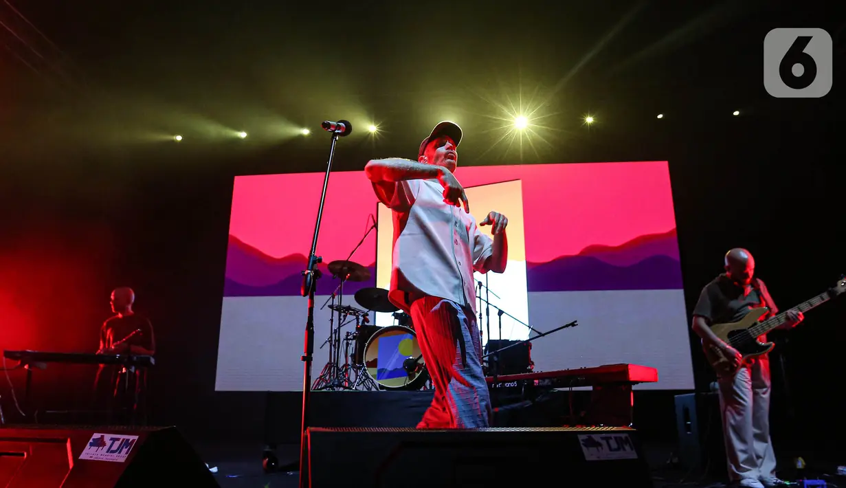 Bertepatan dengan perayaan konser tersebut, PREP mengumumkan album terbaru mereka bertajuk The Programme yang akan rilis pada 7 Juni 2024. (Liputan6.com/Angga Yuniar)