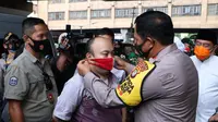 TNI dan Polri Libatkan 80 Komunitas Ojek Online Tegakkan Protokoler Kesehatan di Masyarakat