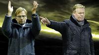 Jurgen Klopp vs Ronald Koeman (Bola.com/Samsul Hadi)