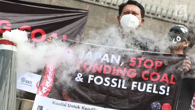 Aktivis Lingkungan Geruduk Kedubes Jepang