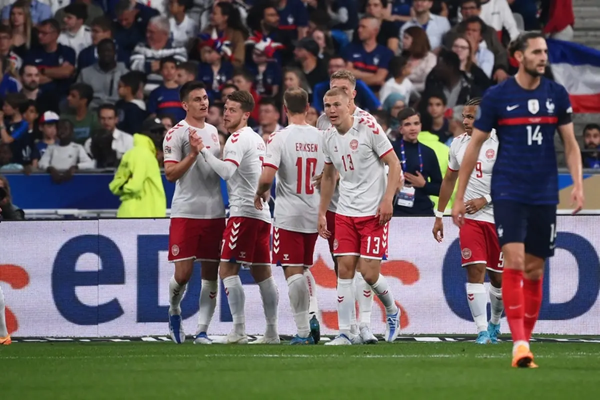 Timnas Prancis Vs Denmark