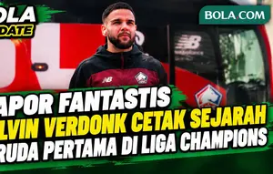 Tak Terduga! Rapor Fantastis Verdonk Saat Cetak Sejarah, Garuda Pertama di Liga Champions Eropa