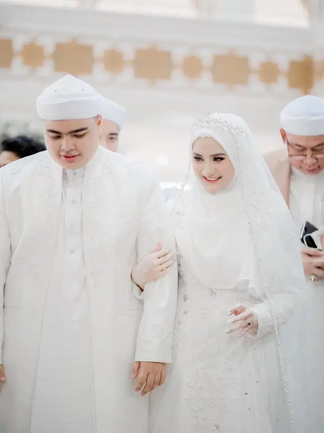 7 Momen Akad Nikah Ameer Azzikra Adik Alvin Faiz, Penuh Kebahagiaan