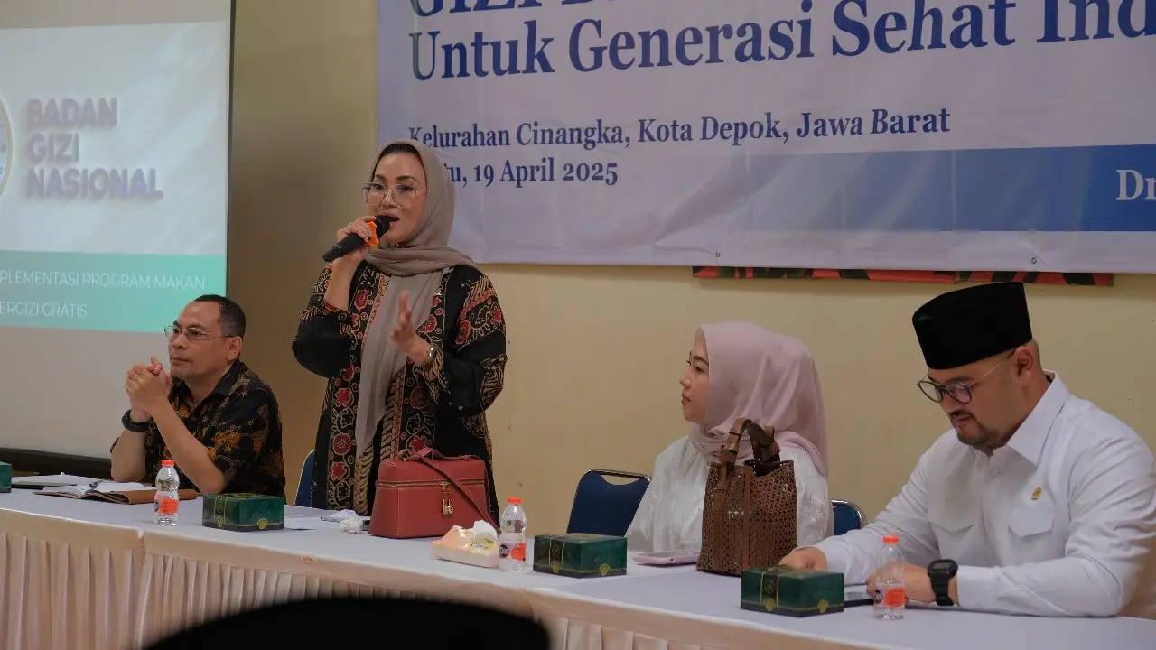 Lucy Kurniasari Sebut 89,9 Juta Warga Ditarget Dapat Asupan Makan Bergizi Tahun 2025