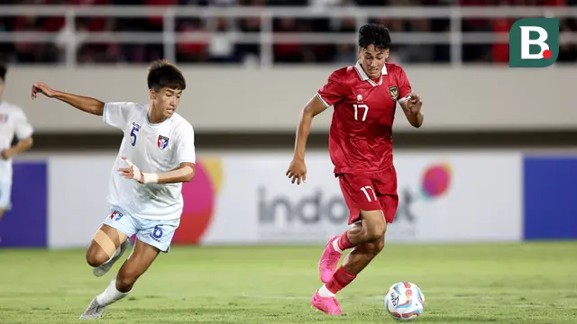 Kualifikasi Piala Asia U-23: Indonesia U-23 vs Chinese Taipei U-23