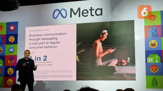 Kepala Industri Meta di Indonesia, Aldo Rambie.