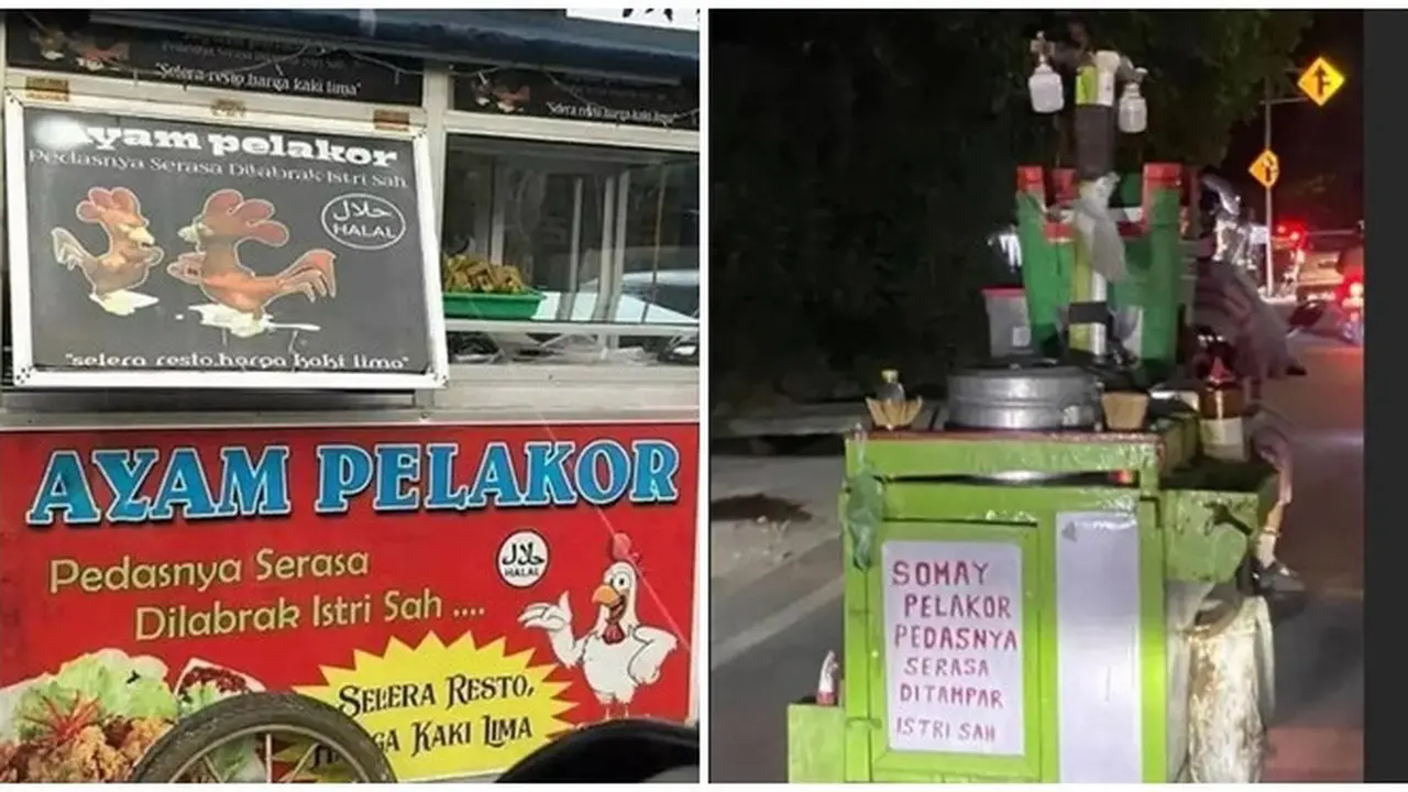 6 Tulisan 'Pelakor' Sebagai Nama Usaha Ini Bikin Salah Fokus