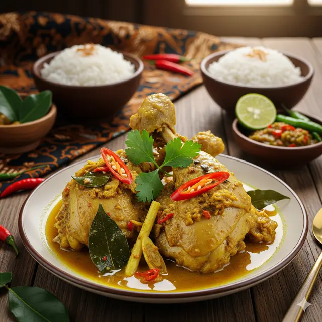 Resep Ayam Ungkep Tradisional