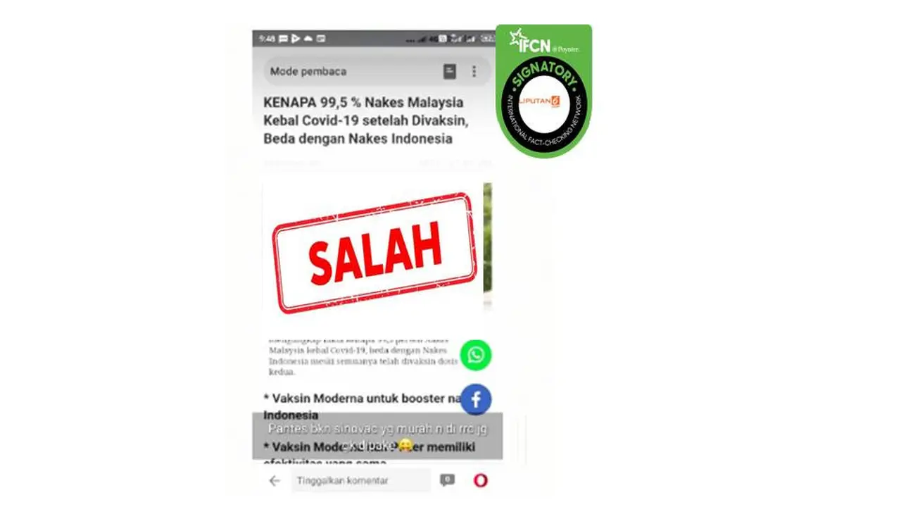 Cek Fakta booster vaksin covid-19