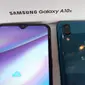 Penampakan Galaxy A10s, smartphone di bawah Rp 2 jutaan yang hadirkan kamera ganda (Liputan6.com/ Agustin Setyo W)