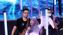 "Itu kusus buat HUT Indosiar, nyanyi sama joged. Kalau komika ngelawak kan sudah biasa, ini yang baru," kata Arafah Rianti, usai gladiresik, di Plenary Hall Jakarta Convention Center (JCC), Senin (9/1/2017). (Nurwahyunan/Bintang.com)