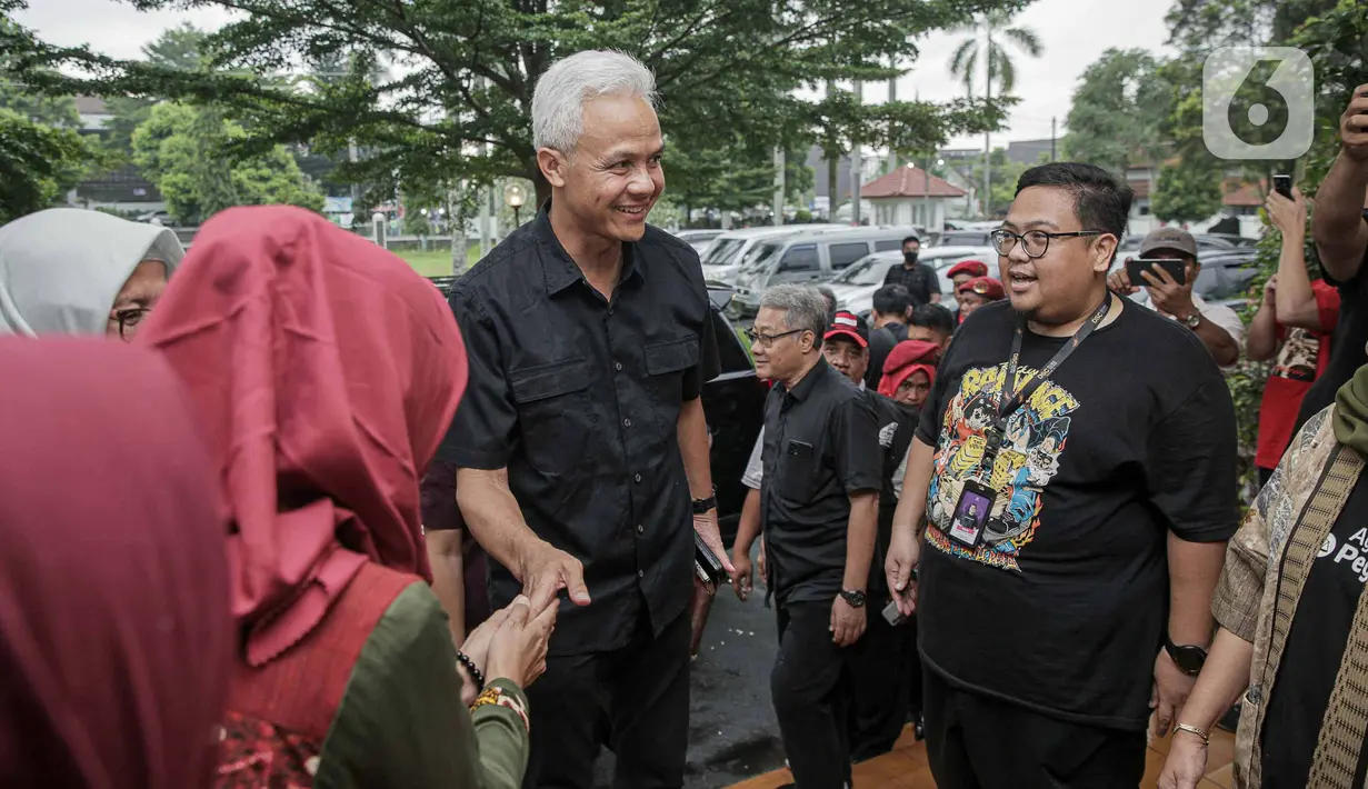 Kegiatan ini merupakan rangkaian safari politik Kampanye Pilpres 2024. (Liputan6.com/Faizal Fanani)
