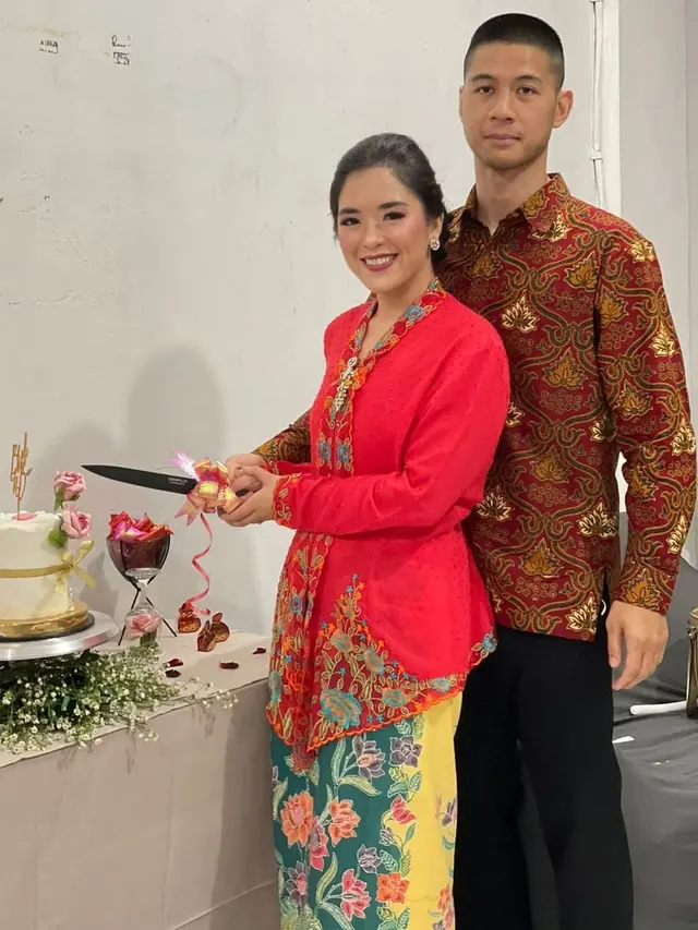 Acara Lamaran dan sangjit Michelle Wanda - Andy Sukandar (Foto: Instagram/@michellewanda)