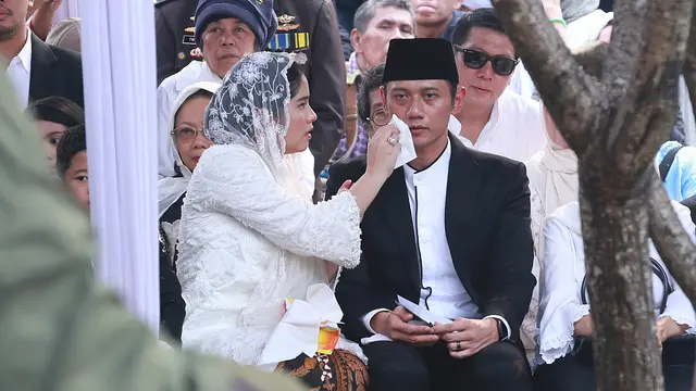 Pemakaman Ani Yudhoyono.