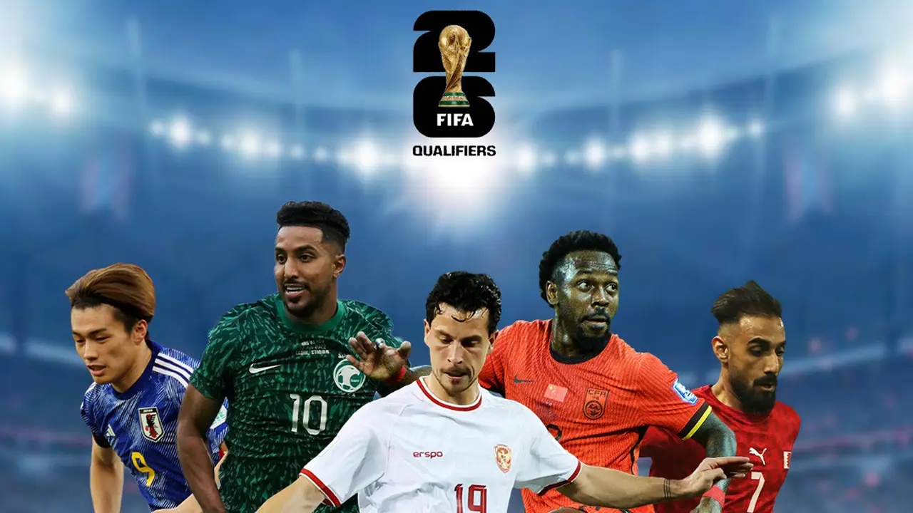 Kualifikasi Piala Dunia 2026 Zona Asia - Persaingan Grup C: Thom Haye (Indonesia), Ayase Ueda (Jepang), Salem Al-Dawsari (Arab Saudi), Ali Madan (Bahrain), Fernandinho (China)