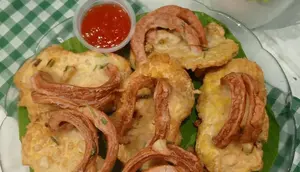 Resep gorengan viral tempe sandal jepit. (dok. Cookpad @Ummu_Azum)