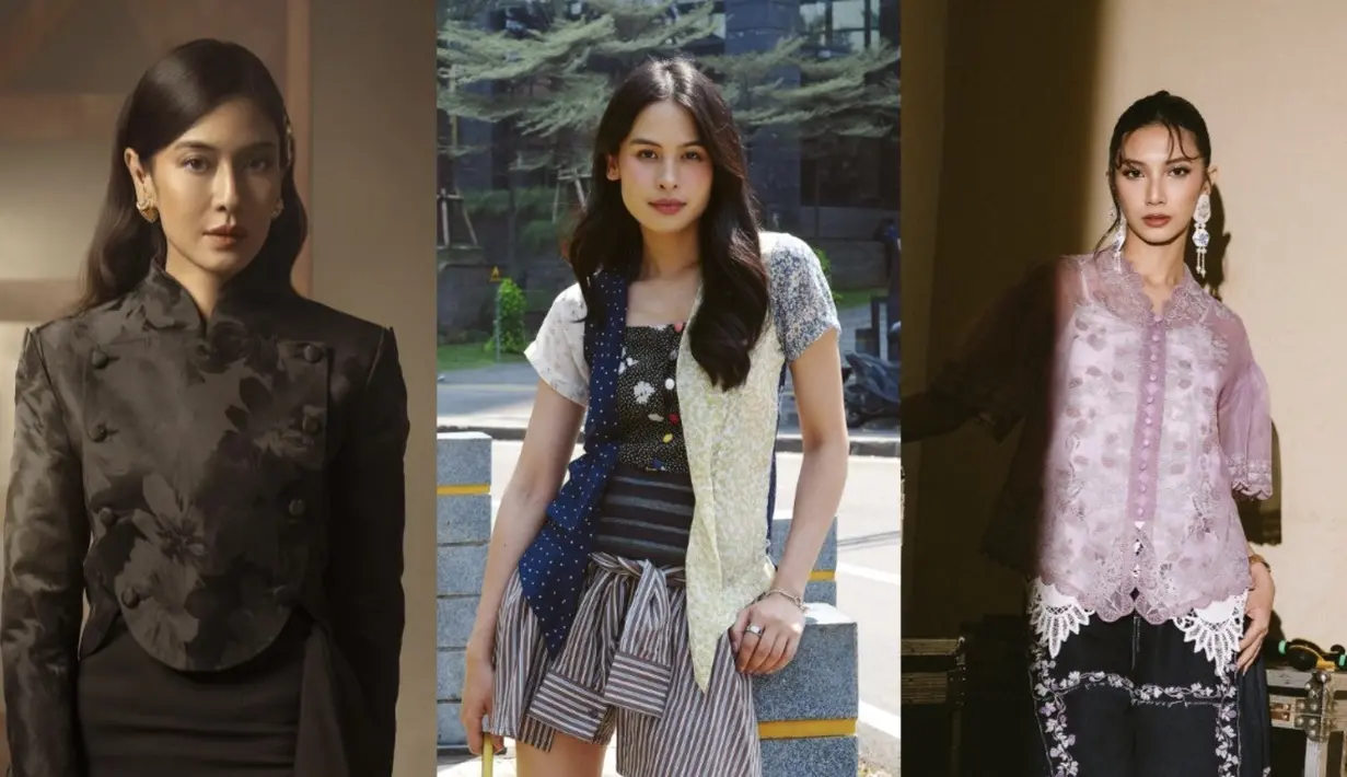 Merayakan Hari Kebaya Nasional sederet aktris ternama memamerkan OOTD berkebaya modern. Ada Maudy Ayunda, Beby Tsabina, hingga Maudy Ayunda. Seperti apa potretnya? [@maudyayunda @therealdisastr @bebytsabina]