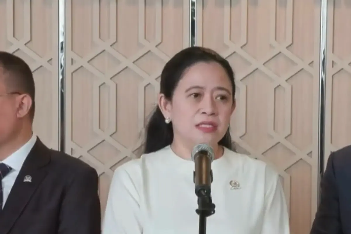 Gaya Ketua DPR Puan Maharani saat Mengesahkan RUU TNI