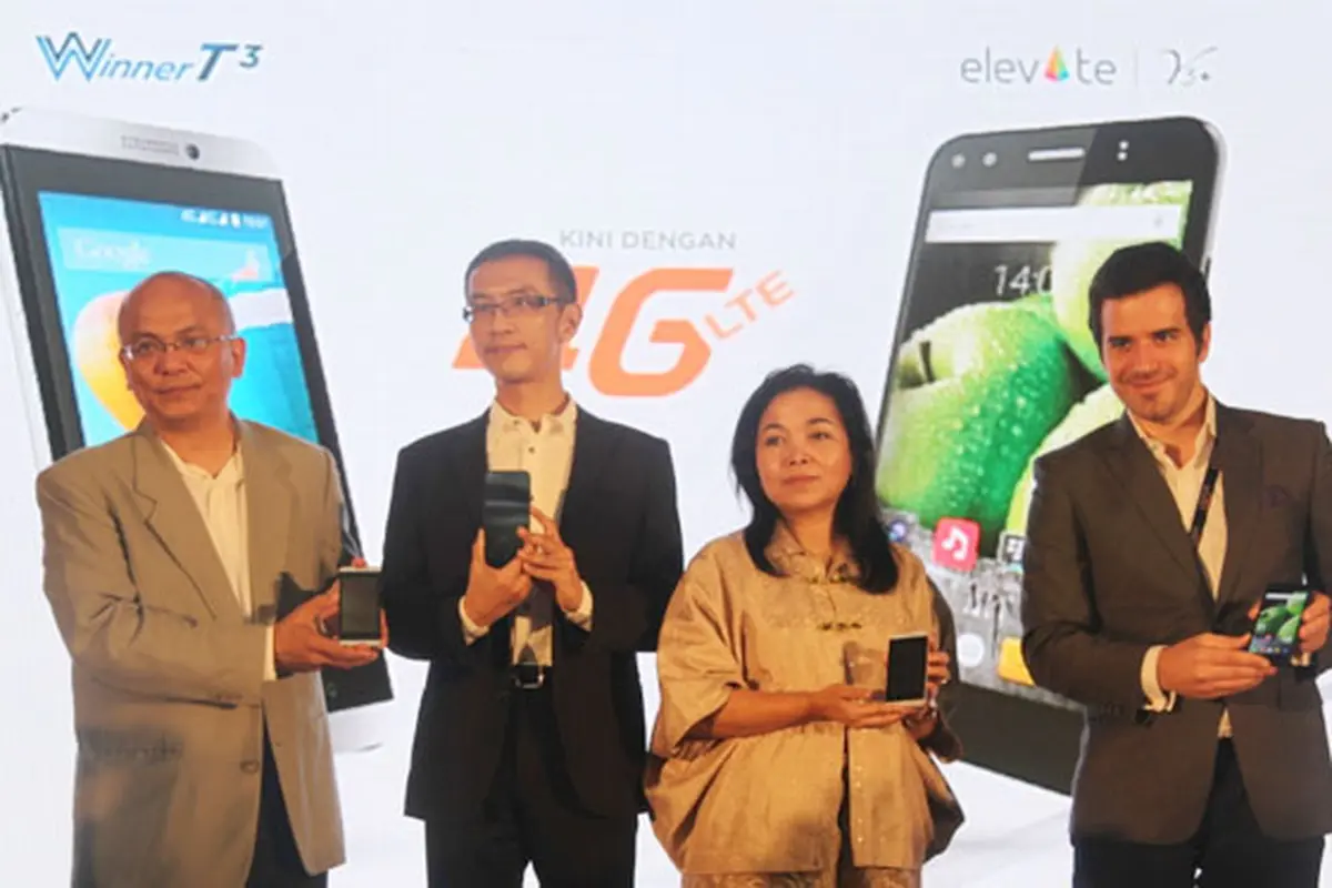 Evercoss Luncurkan Dua Ponsel 4G LTE Perdananya