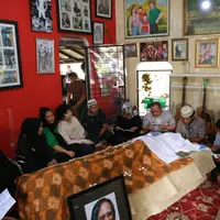 Bahkan, penyanyi dan pencipta lagu yang karyanya hingga kini masih banyak yang menikmati itu menyerahkan semua karyanya untuk bangsa. Hal itu diungkapkan oleh Triawan Munaf. (Adrian Putra/Bintang.com)