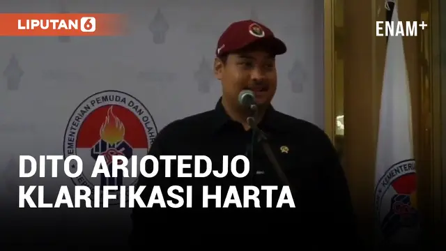 Dito Ariotedjo Klarifikasi Hartanya ke KPK: Maaf Sudah Buat Kegaduhan