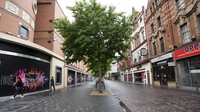 Penampakan Kota Leicester yang Tetap Terapkan Lockdown