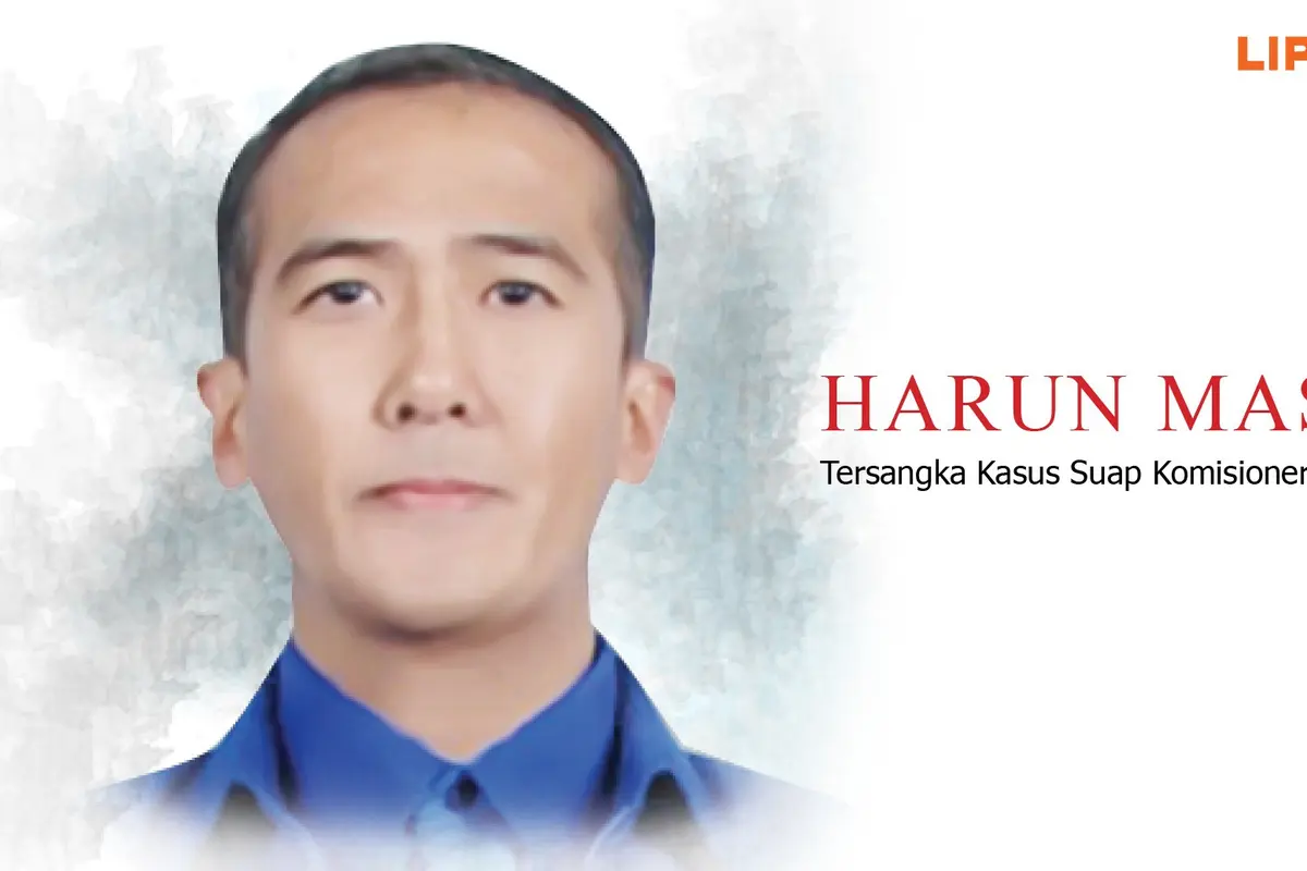 Banner Infografis Harun Masiku Buronan KPK