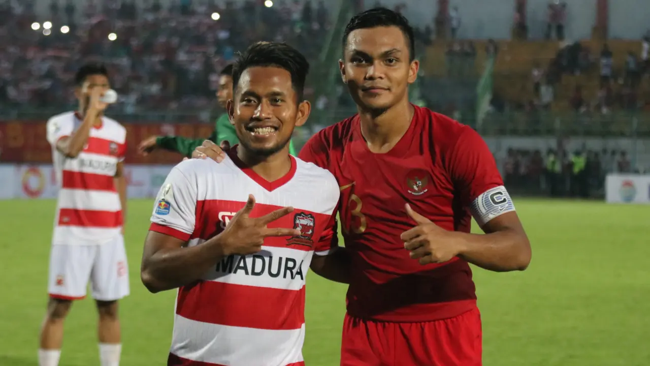 Andik Vermansah dan Rachmat Irianto