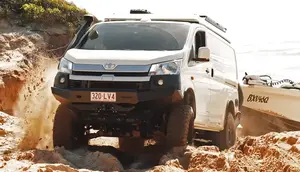 Toyota HiAce Disulap Jadi Camper 4x4, Ground Clearance Kalahkan Land Cruiser