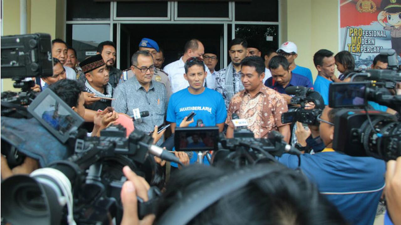 Sandiaga penuhi panggilan Polres Tanah Abang