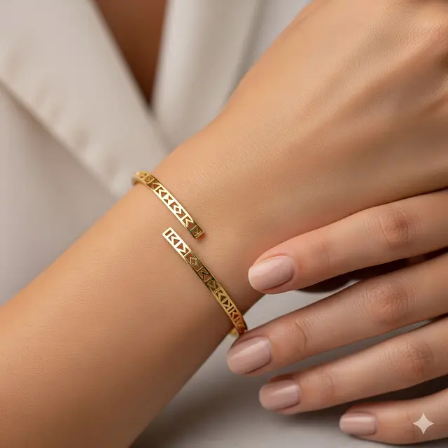 Gelang Geometris Minimalis