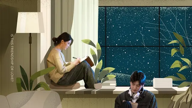 Park Hyung Sik dan Han So Hee dalam drama Soundtrack #1. (Foto: Disney+)