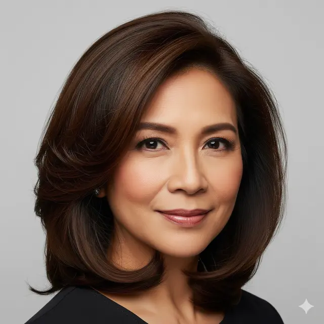Model Rambut Wanita 50 Tahun Tanpa Ribet Mudah Dirawat. (via Gemini)