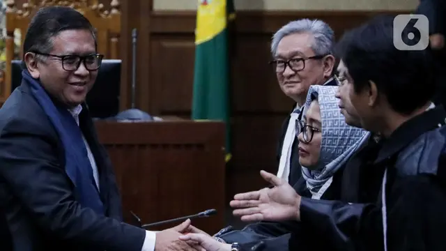 Sekjen PDIP Hasto Kristiyanto Jalani Sidang Pembacaan Dakwaan