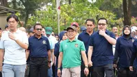 Menko PM bersama Dirut BPJS Kesehatan Ajak Masyarakat Terapkan Gaya Hidup Sehat untuk Dorong Pertumbuhan Ekonomi