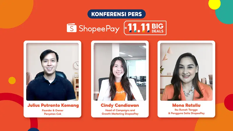 Konferensi Pers Peluncuran ShopeePay 11.11 Big Deals.