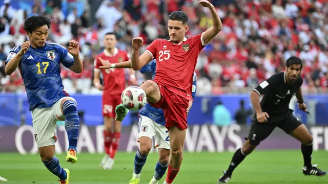 Justin Hubner - Timnas Jepang Vs Timnas Indonesia di Piala Asia 2023